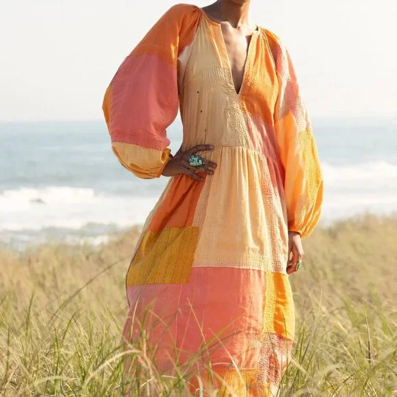 Celeste Mango Sari Dress - Picture 5 of 9